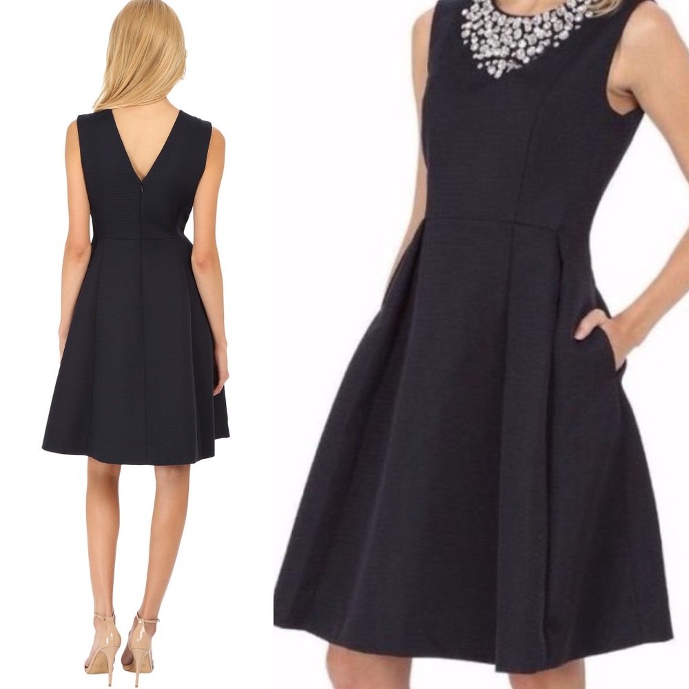 Kate Spade Cambria Embellished Crystal Dress - Picture 7 of 8